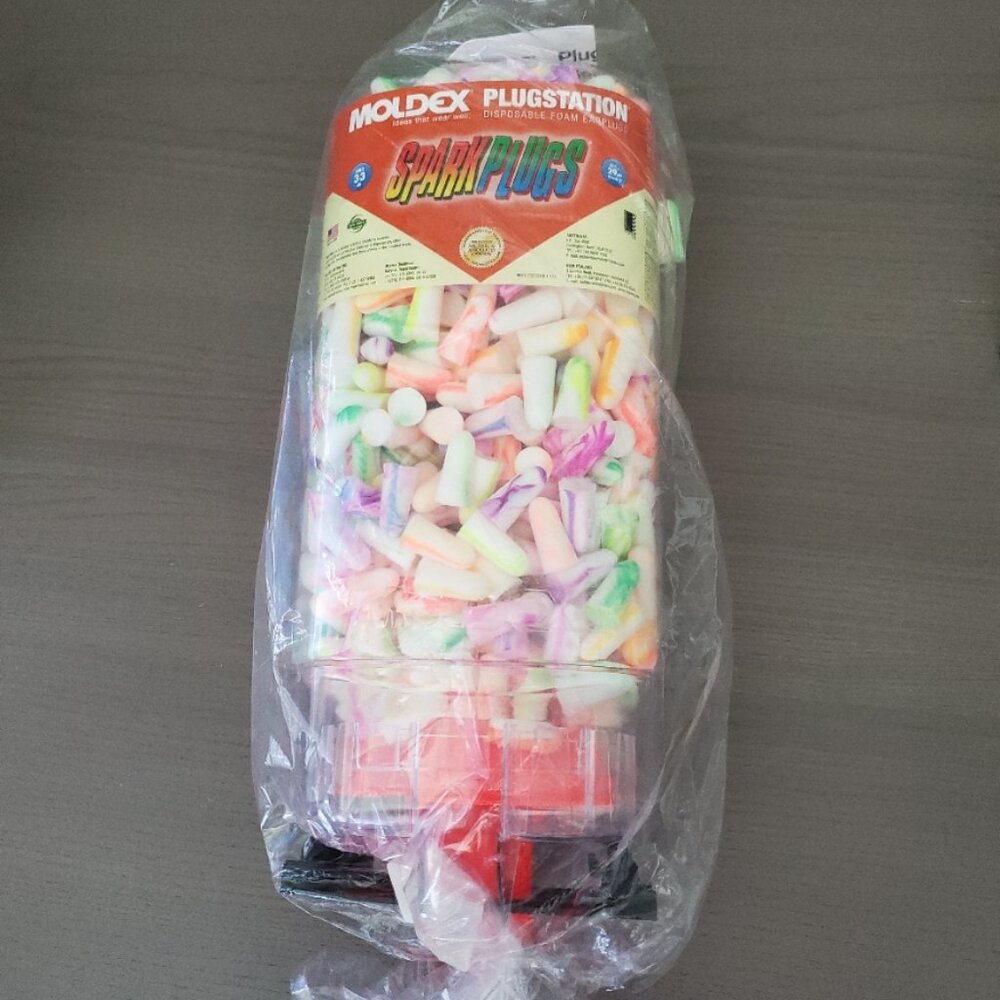 Moldex "Sparkplugs" Dispenser Station Refill 500 count